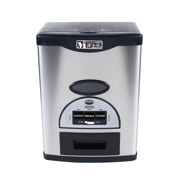 Prep & Savour 22Lbs Automatic Rice Dispenser Stainless Steel+ABS